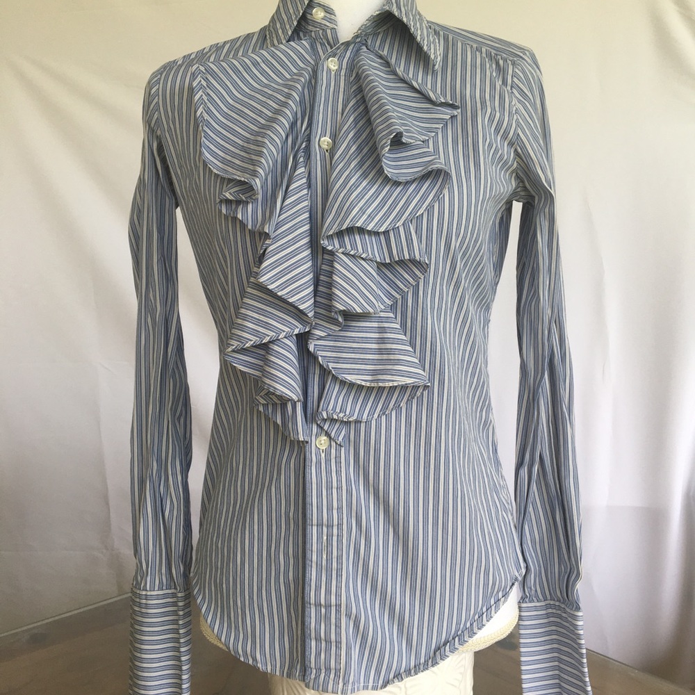 Ralph Lauren Blouse Womens Cotton